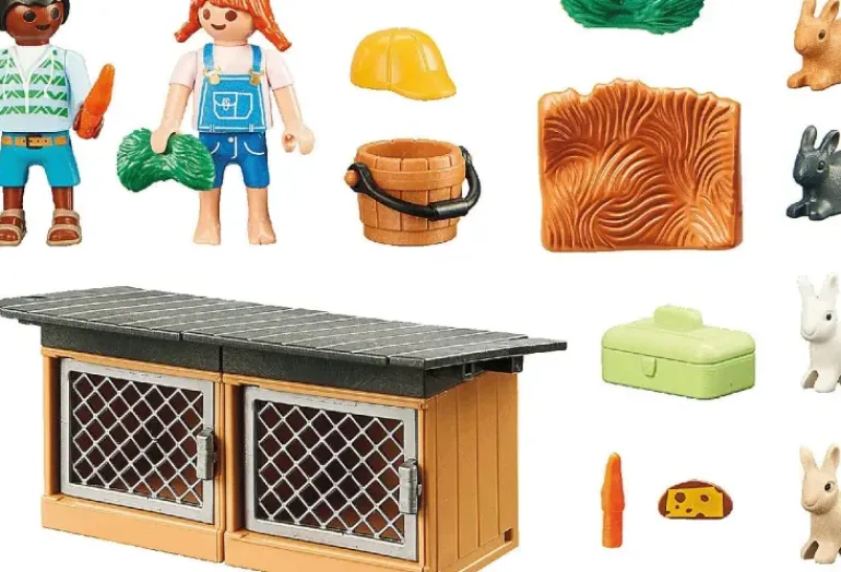Playmobil - Rabbit Hutch Gift Set (70675)