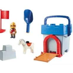 Playmobil - 1.2.3 SAND Knights Castle Sand Bucket (70340)