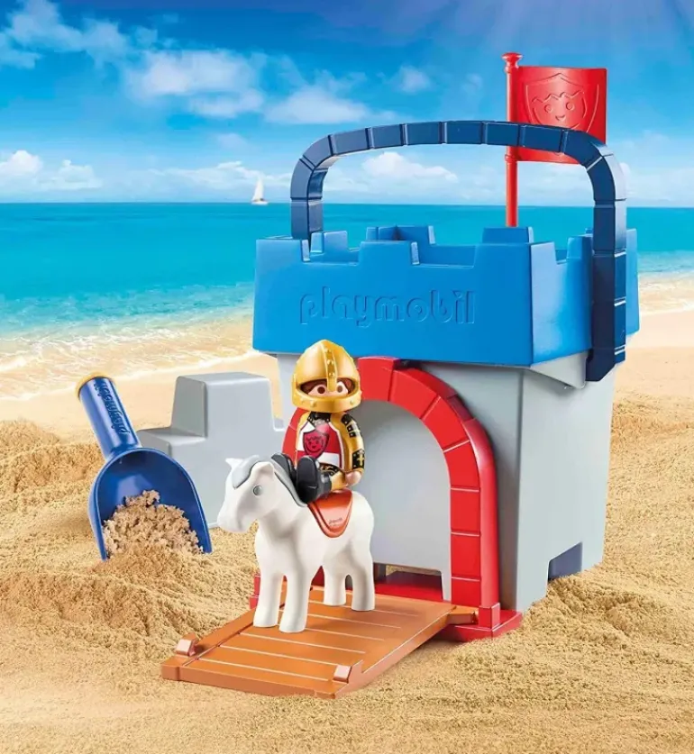 Playmobil - 1.2.3 SAND Knights Castle Sand Bucket (70340)