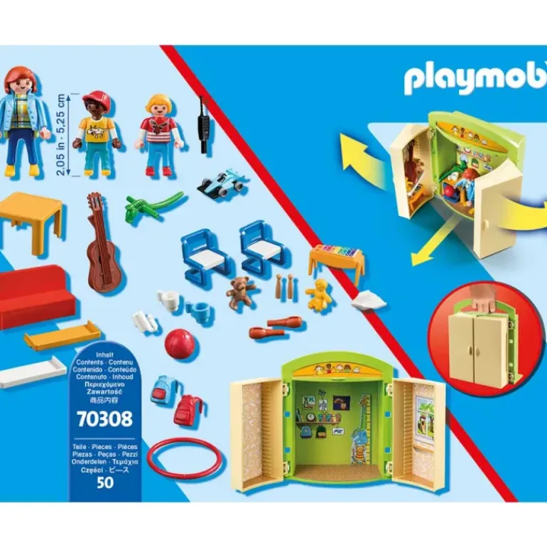 Playmobil - School Preschool Play Box (70308)