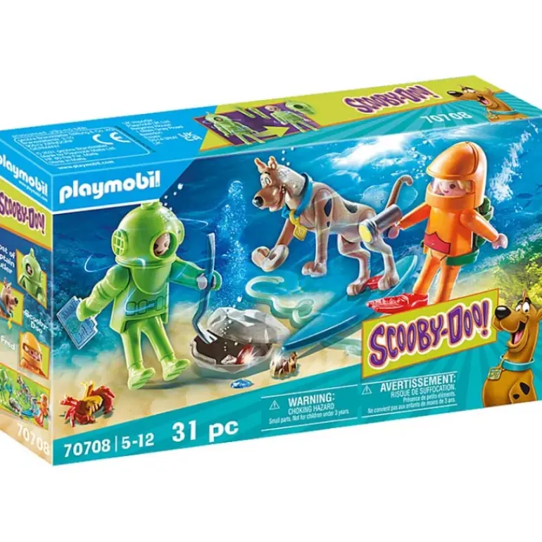 Playmobil - Scooby Doo Adventure With Ghost Diver (70708)