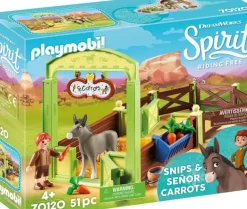 Playmobil - Spirit - Stable Box with Señor Carrot (70120)