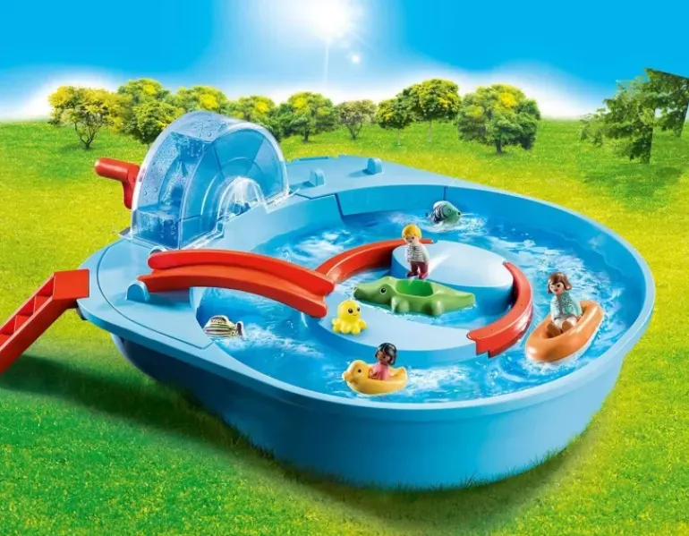 Playmobil - 1.2.3 Splish Splash Water Park (70267)