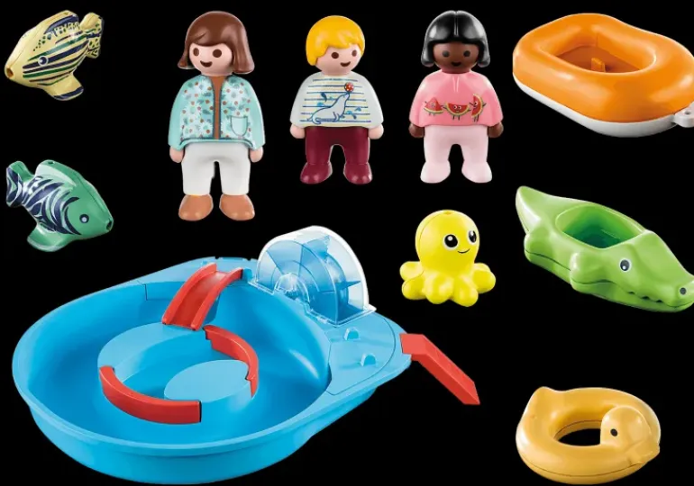 Playmobil - 1.2.3 Splish Splash Water Park (70267)