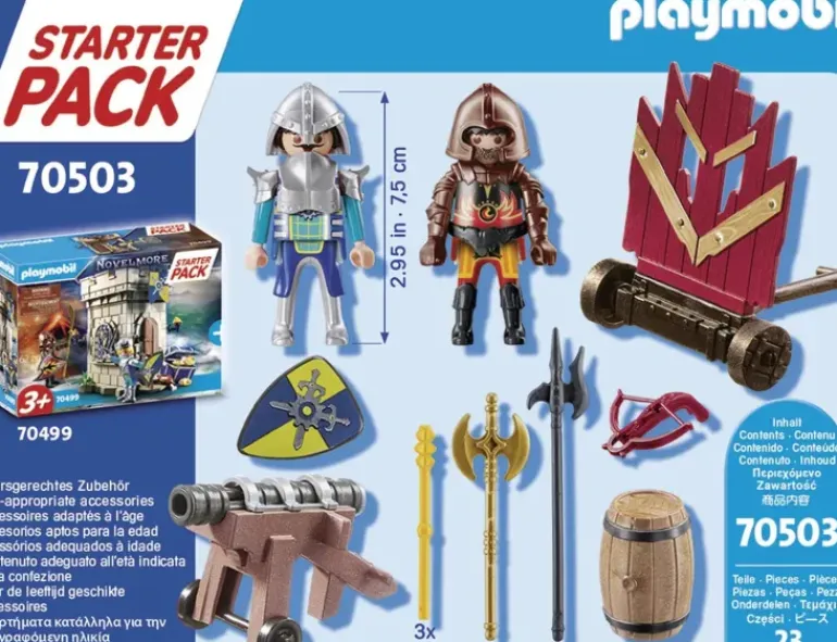 Playmobil - Starter Pack Novelmore Knight (70503)