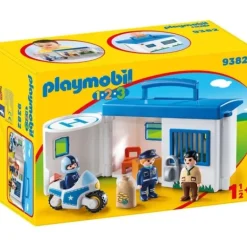Playmobil - 1.2.3 Take Along Police Station (9382)