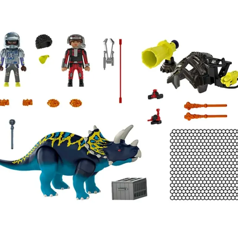 Playmobil - Triceratops Battle for the Legendary Stones (70627)
