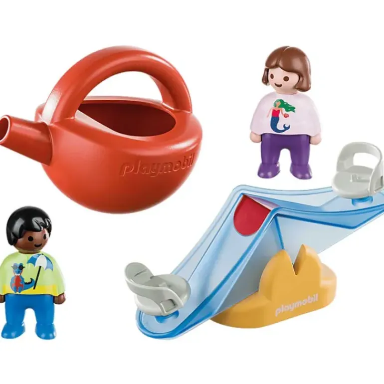 Playmobil - 1.2.3 Water Seesaw With Watering Can (70269)