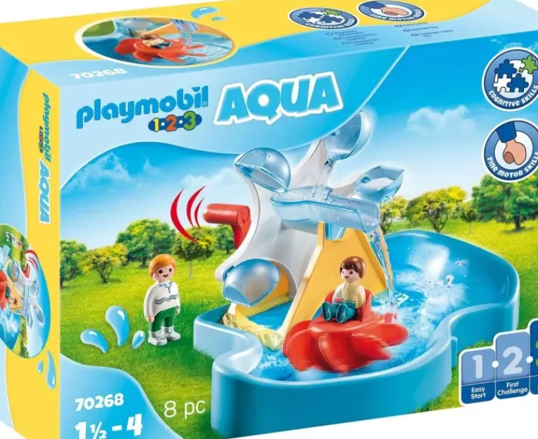 Playmobil - 1.2.3 Water Wheel Carousel (70268)