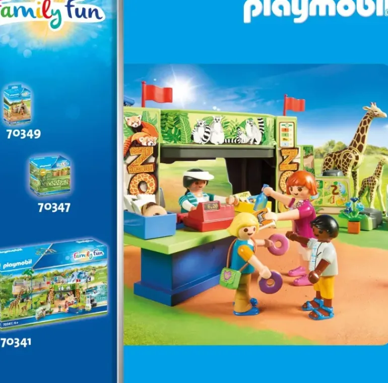 Playmobil - Zebras With Foal (70356)