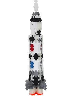 Plus Plus Puzzles - Saturn V Rocket - Mix Tube - 240 Pcs