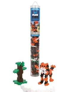 Plus Plus Puzzles - Tube - Tiger - 100 Pcs