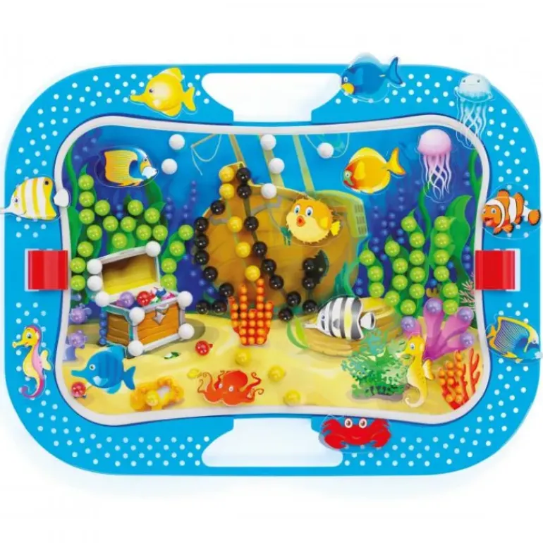 Quercetti - Ocean Fun Fish Pegs