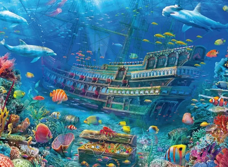 Ravensbrger - 200Pc Underwater Discovery Puzzle