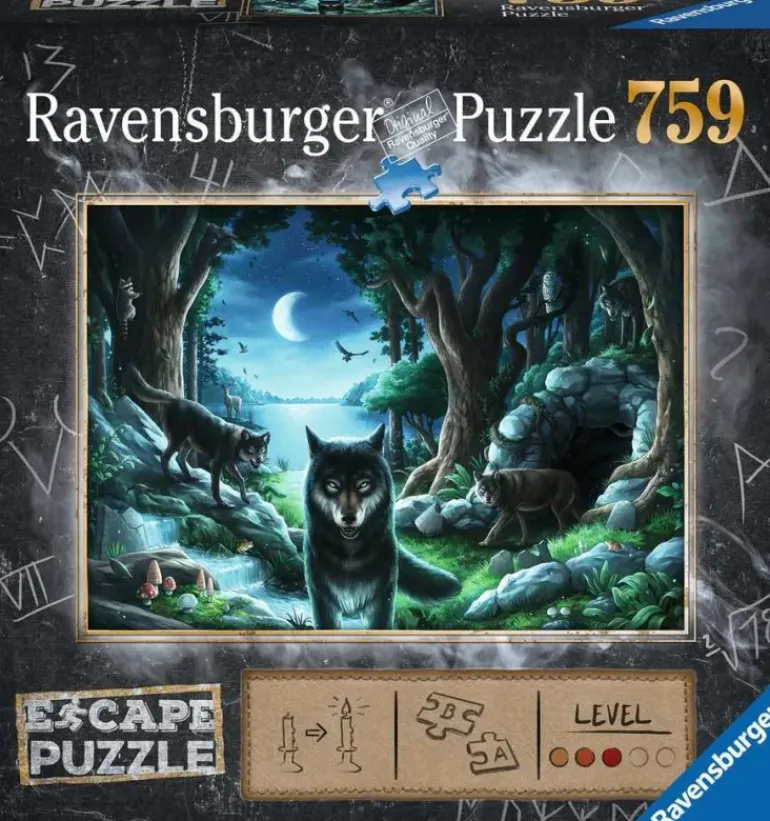 Ravensburger - ESCAPE - The Curse of the Wolves Puzzle 759Pc