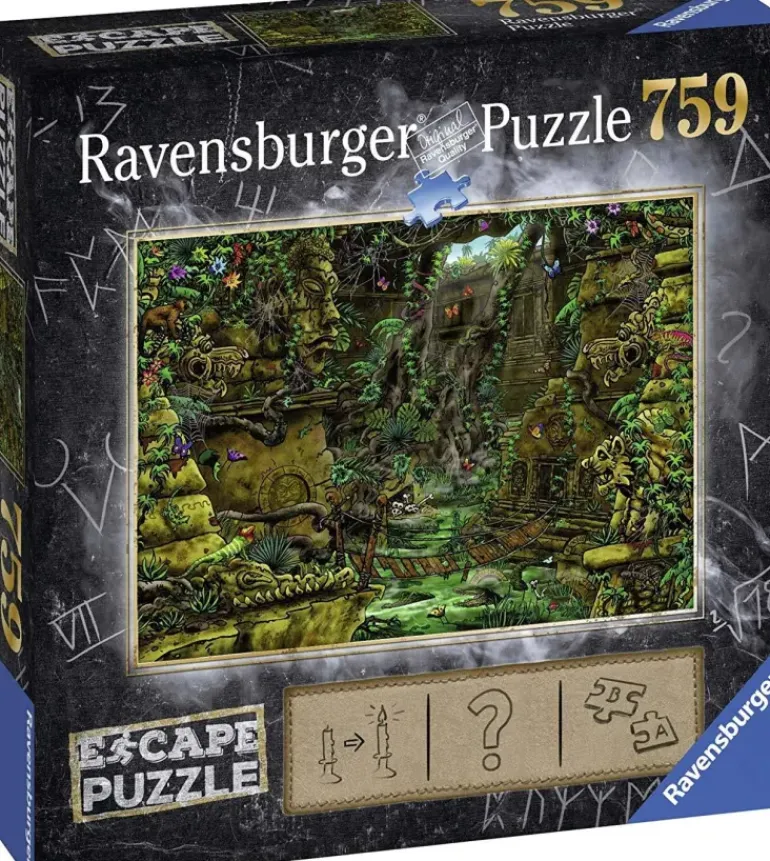 Ravensburger - ESCAPE - The Temple Grounds Puzzle 759Pc