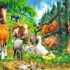 Ravensburger - 100Pc Animal Get Together Puzzle