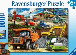 Ravensburger - 100Pc Construction Vehicles Puzzle