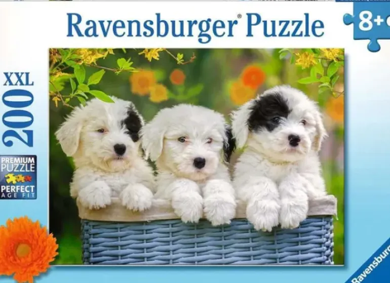 Ravensburger - 200Pc Cuddly Puppies Puzzle