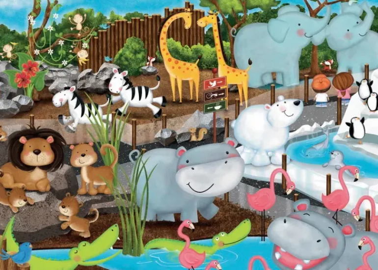 Ravensburger - 35Pc Day at the Zoo Puzzle