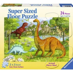 Ravensburger - 24Pc Dinosaur Pals Super Sized Floor Puzzle