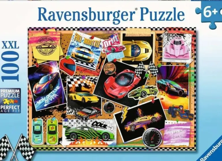Ravensburger - 100Pc Dream Cars Puzzle