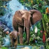 Ravensburger - 150Pc Elephants at the Oasis Puzzle