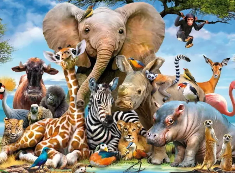 Ravensburger - 300Pc Favourite Wild Animals Puzzle