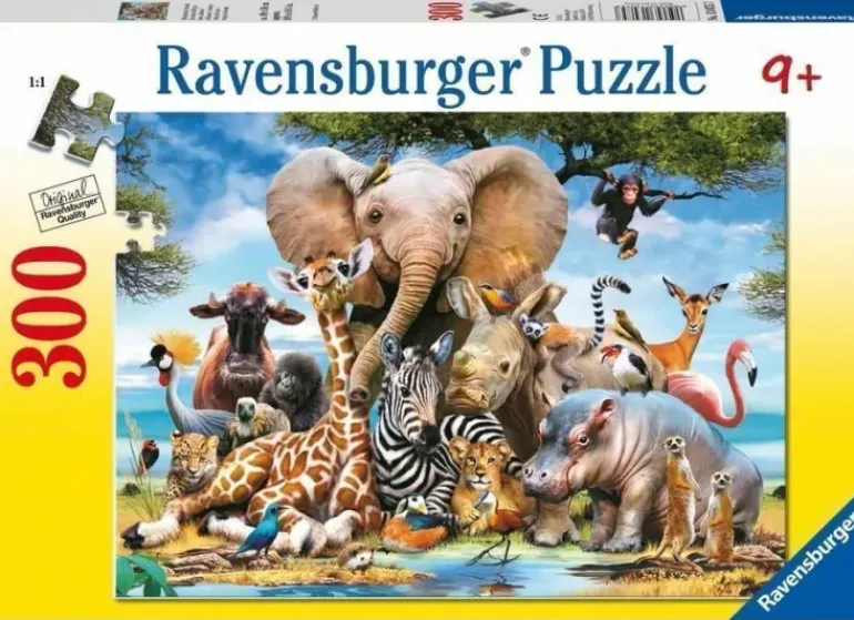 Ravensburger - 300Pc Favourite Wild Animals Puzzle