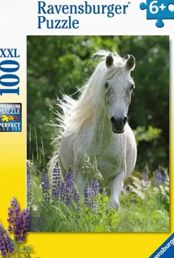 Ravensburger - 100Pc Horse in Flowers Puzzle