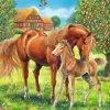 Ravensburger - 100Pc Horses in the Field Puzzle