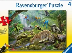 Ravensburger - 60Pc Rainforest Animals Puzzle