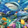 Ravensburger - 100Pc Reef of the Sharks Puzzle