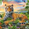 Ravensburger - 300Pc Tiger at Sunset Puzzle