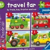 Ravensburger - 2 3 4 5Pc Travel Far My First Puzzle