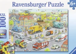 Ravensburger - 100Pc Vehicles in the City Puzzle