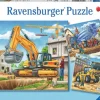 Ravensburger - 3 x 49Pc Construction Vehicle Puzzle