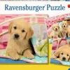 Ravensburger - 3 x 49Pc Cute Puppy Dogs Puzzle