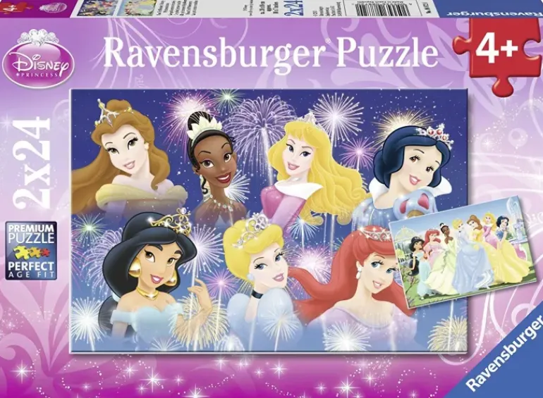 Ravensburger - 2 x 24Pc Disney Princesses Gathering Puzzle
