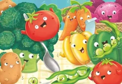 Ravensburger - 2 x 24Pc Fruit & Veggie Fun Puzzle