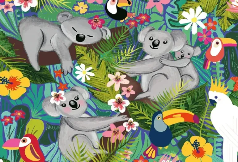 Ravensburger - 2 x 24Pc Koalas and Sloths Puzzle