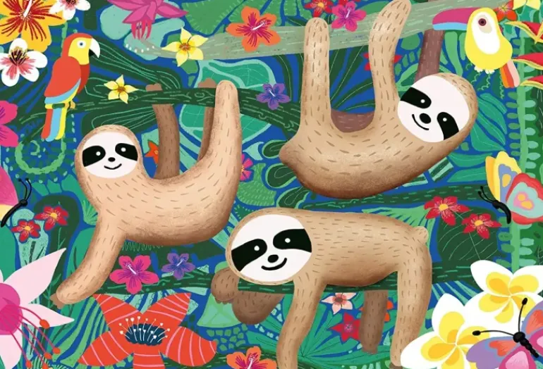 Ravensburger - 2 x 24Pc Koalas and Sloths Puzzle