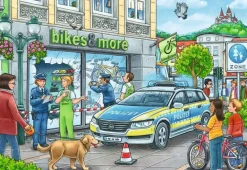Ravensburger - 2 x 24Pc Police at Work Puzzle