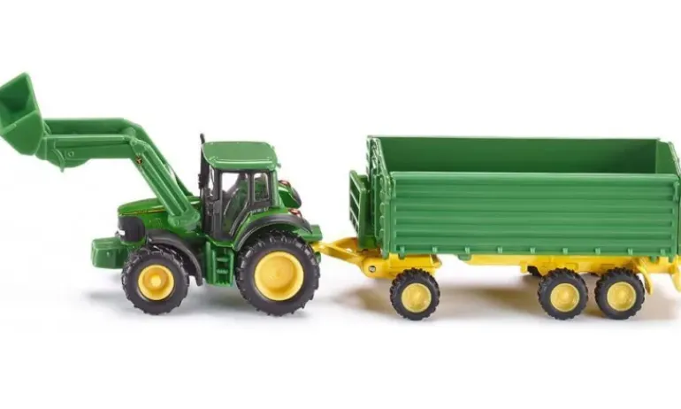 Siku - John Deere & Front Loader Trailer (1843)