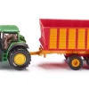 Siku - John Deere with Silage Trailer