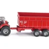 Siku - Massey Fergson Tractor with Trailer 1:87 Scale