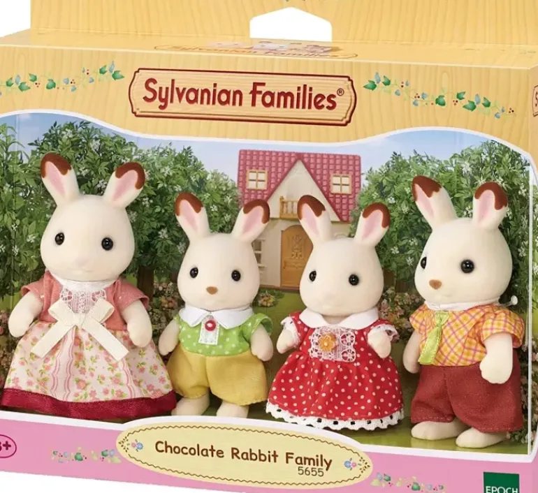 Sylvanian Families - Chocolate Rabbit Family