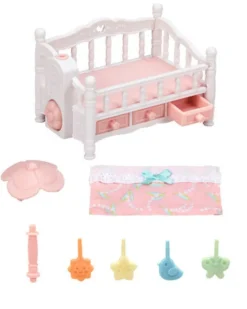 Sylvanian Families - Crib With Mobile