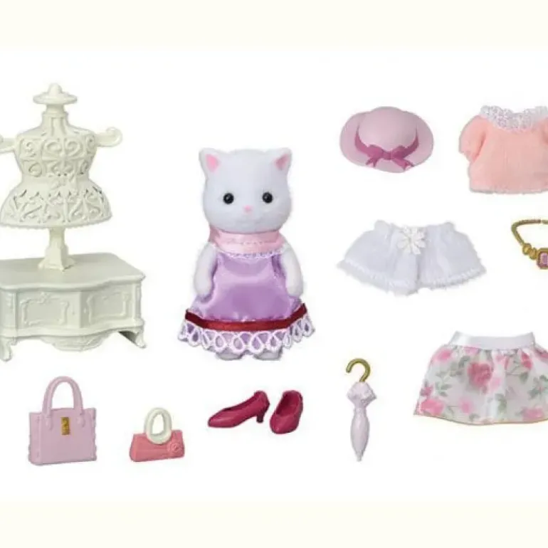 Sylvanian Families - Fashion Play Set - Persian Cat