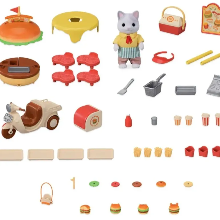 Sylvanian Families - Hamburger Stand